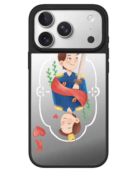 iPhone Mirror Grip - King (Couple Case)