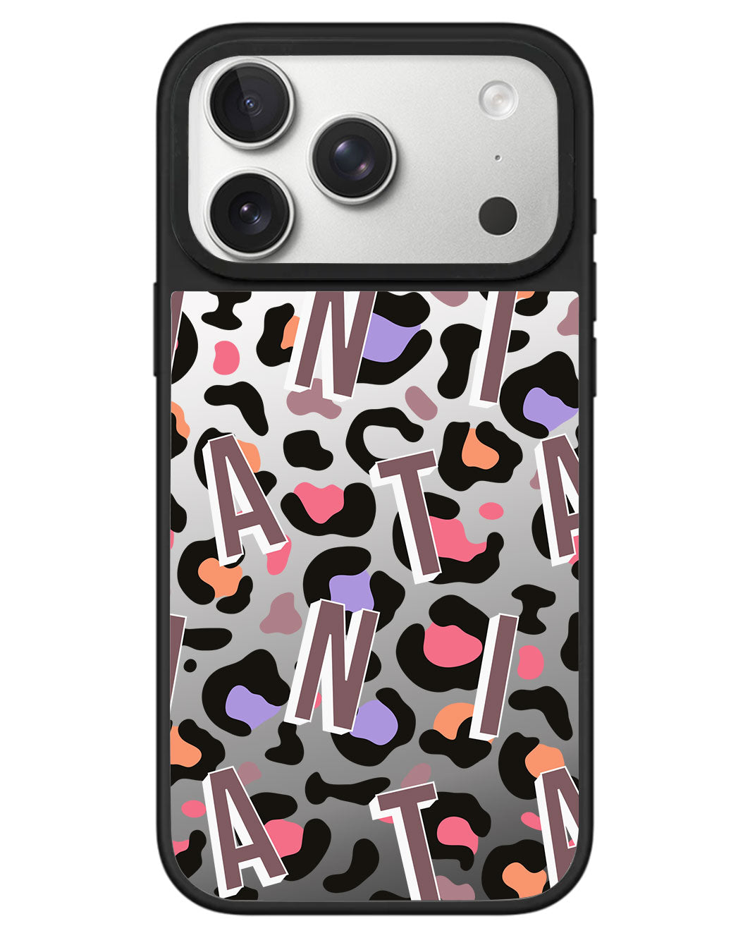 iPhone Mirror Grip - Leopard Monogram 5.0