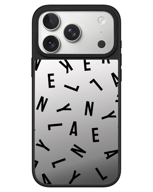 iPhone Mirror Grip - CUSTOM MONOGRAM  1.0 Noir
