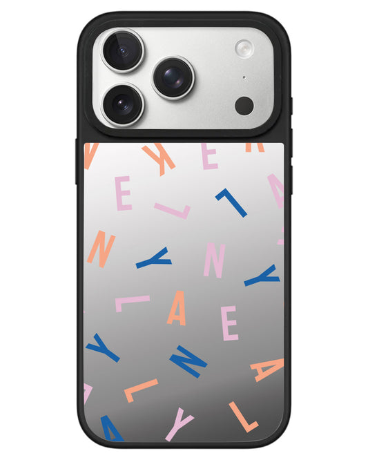 iPhone Mirror Grip - CUSTOM MONOGRAM  1.0 Rainbow