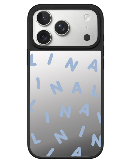 iPhone Mirror Grip - CUSTOM MONOGRAM  2.0 Blue