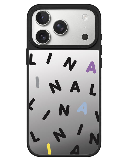 iPhone Mirror Grip - CUSTOM MONOGRAM  2.0 Black