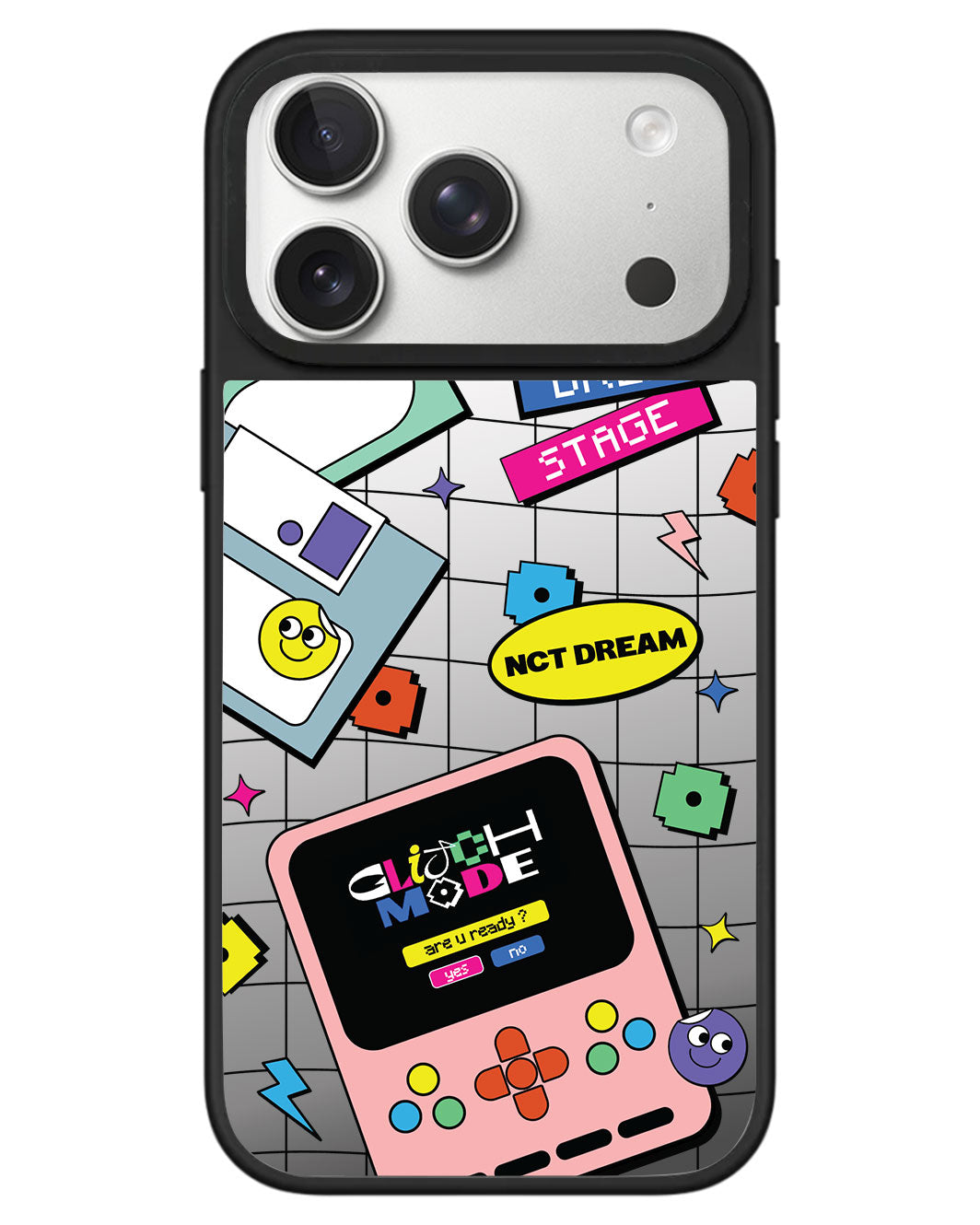 iPhone Mirror Grip - NCT Glitch Mode