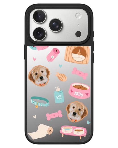 iPhone Mirror Grip - Pet Grid Puppy Life