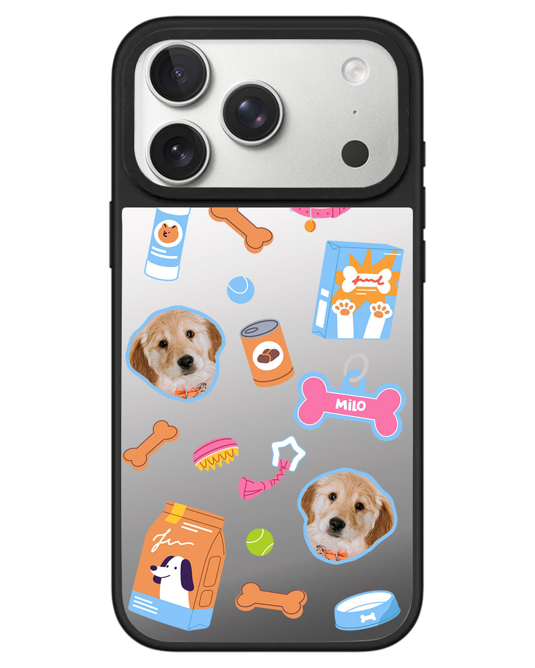 iPhone Mirror Grip - Pet Grid Puppy Sweet Treats