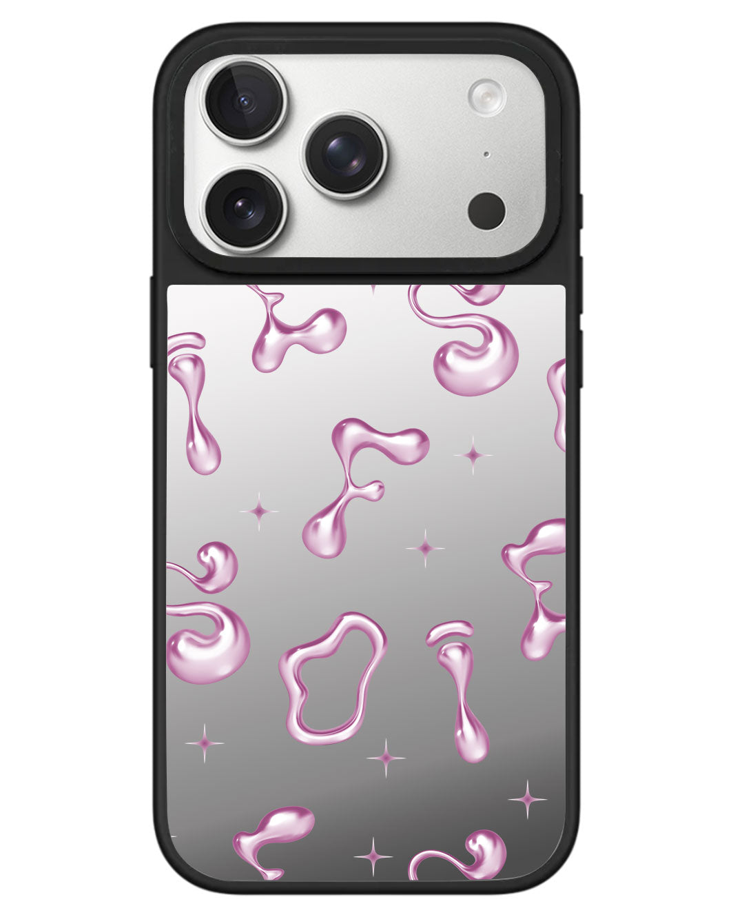 iPhone Mirror Grip - Pink Chrome Monogram
