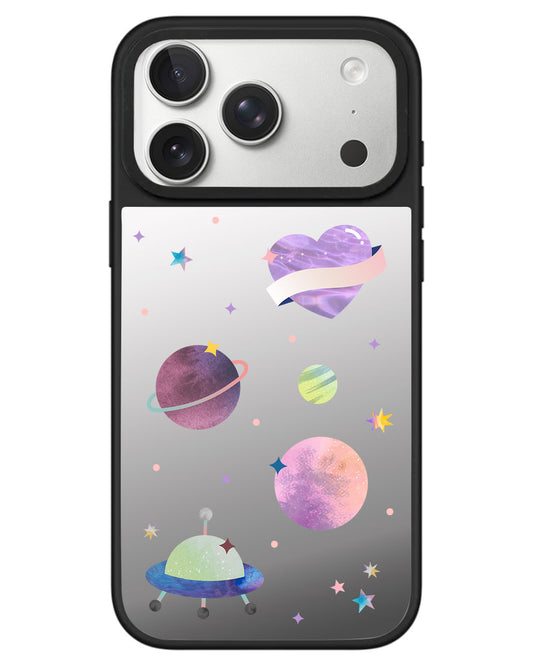 iPhone Mirror Grip - Pink Planet