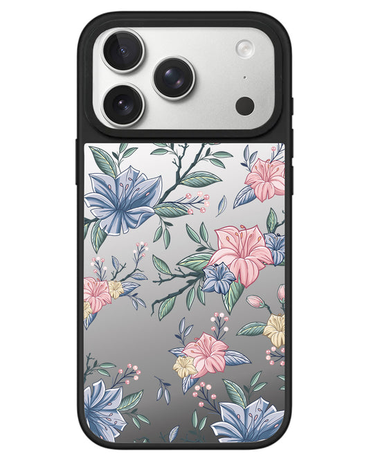 iPhone Mirror Grip - Pink & Blue Florals