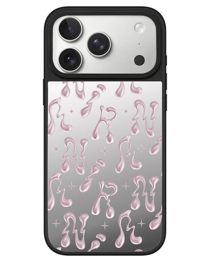 iPhone Mirror Grip - Pink Chrome Monogram 2.0