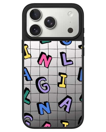 iPhone Mirror Grip - Playful Monogram 2.0