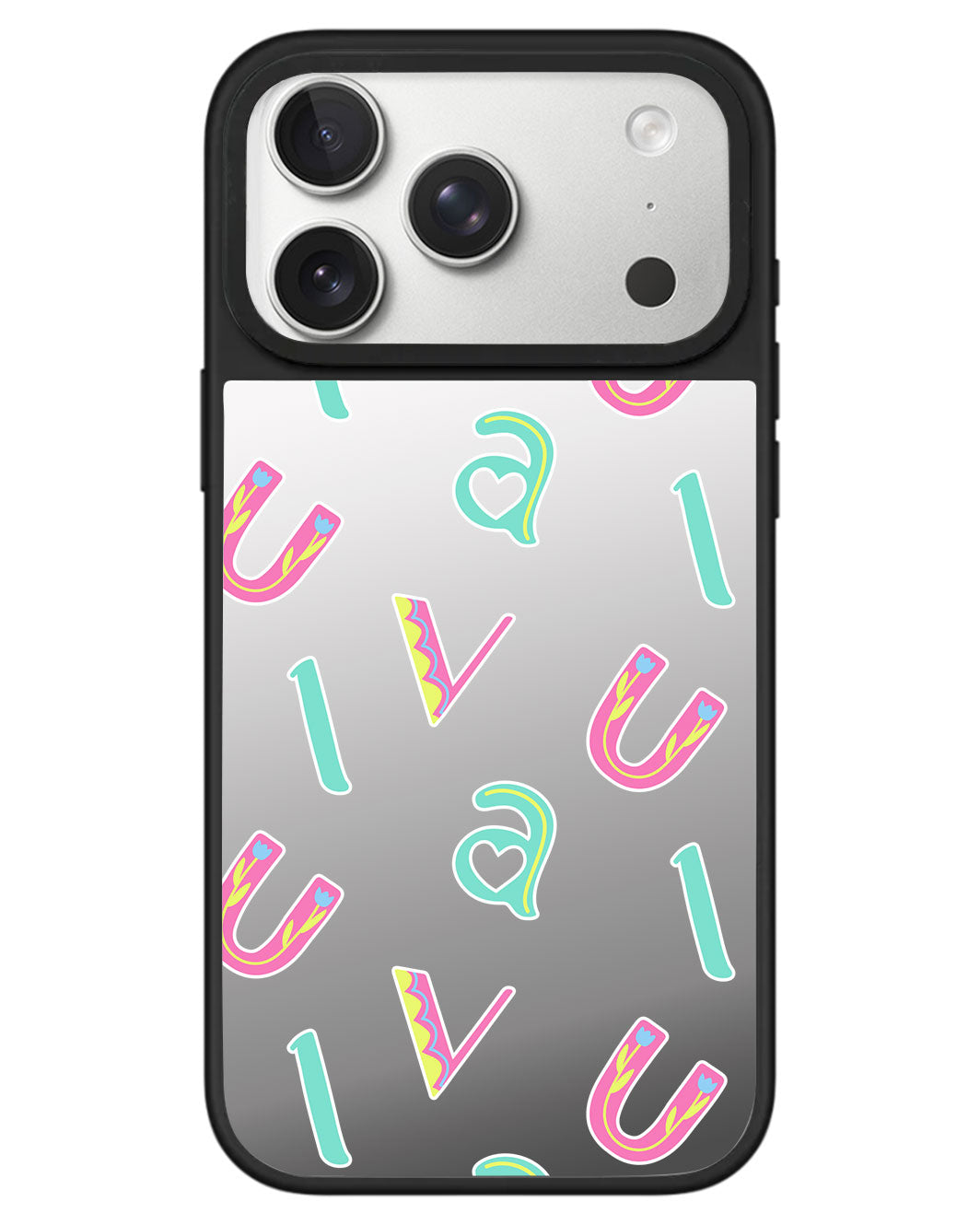 iPhone Mirror Grip - Playful Monogram 6.0