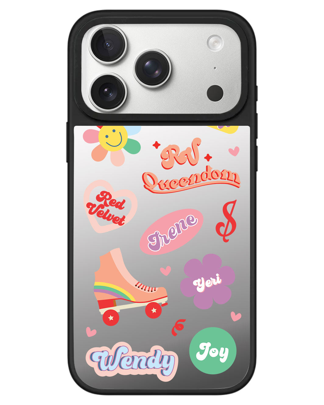 iPhone Mirror Grip - Red Velvet Sticker Pack