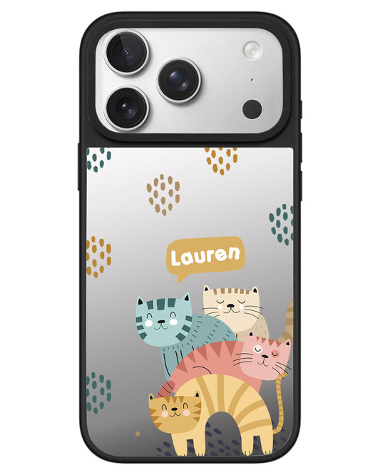 iPhone Mirror Grip - Rainbow Meow 2.0