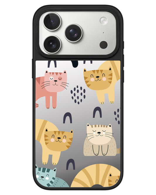 iPhone Mirror Grip - Rainbow Meow 1.0