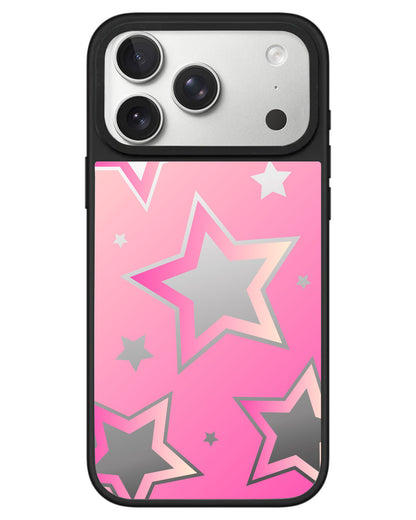 iPhone Mirror Grip - Star Effect Pink 1.0