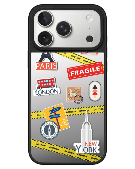 iPhone Mirror Grip - Travel Sticker