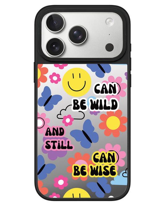 iPhone Mirror Grip - You Can Be Wild & Wise