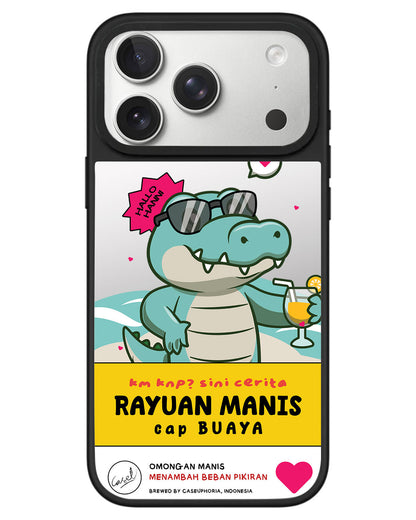 iPhone Mirror Grip - Cap Buaya