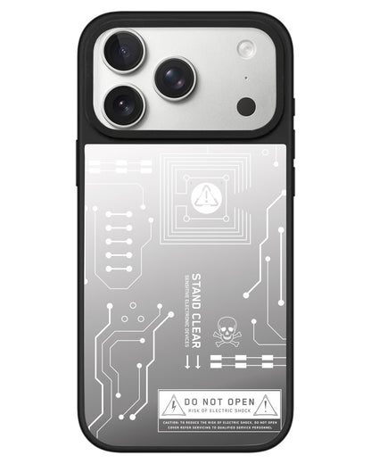 iPhone Mirror Grip - Circuit White