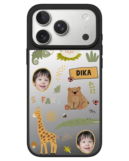 iPhone Mirror Grip - Face Grid Safari