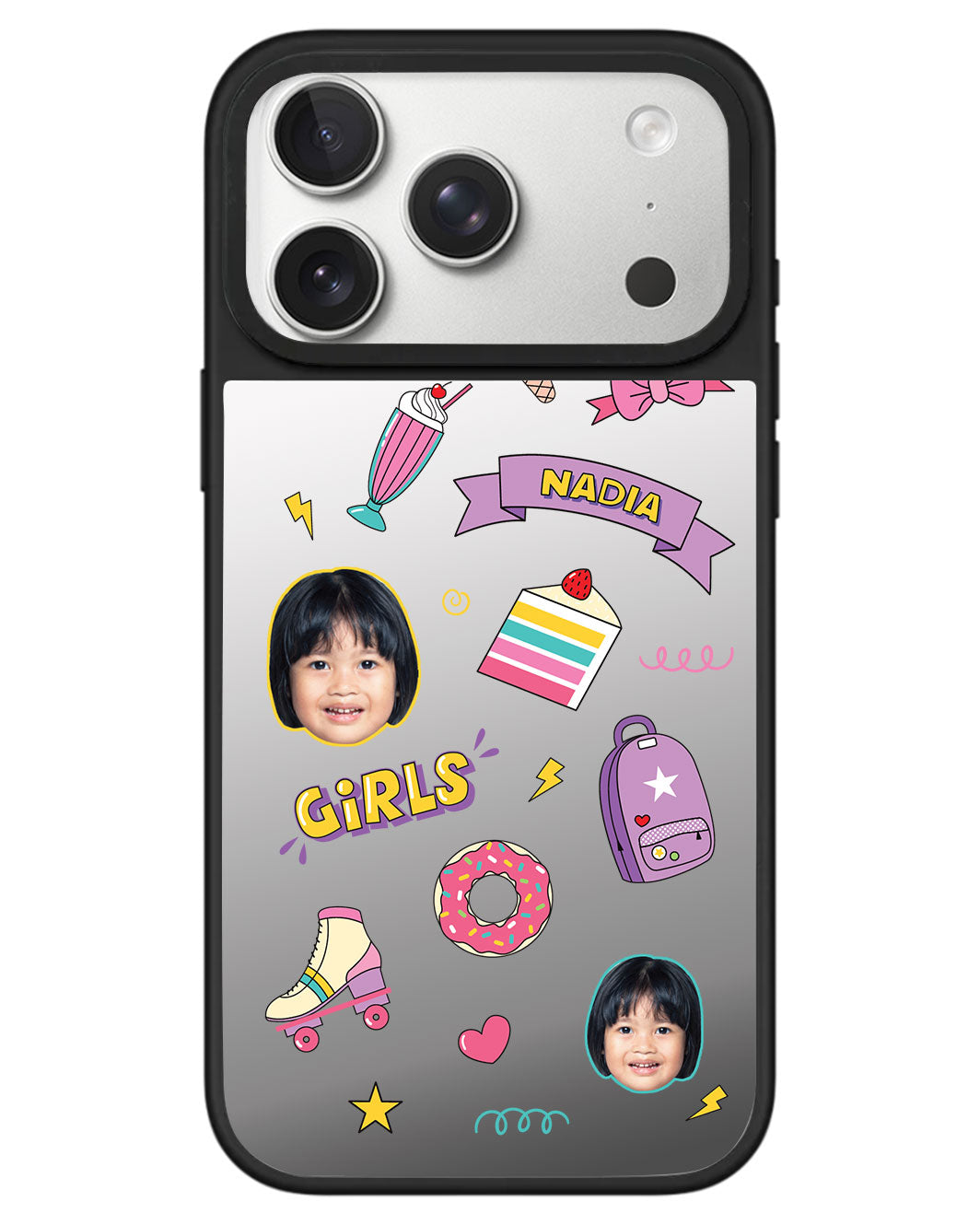 iPhone Mirror Grip - Face Grid Comic