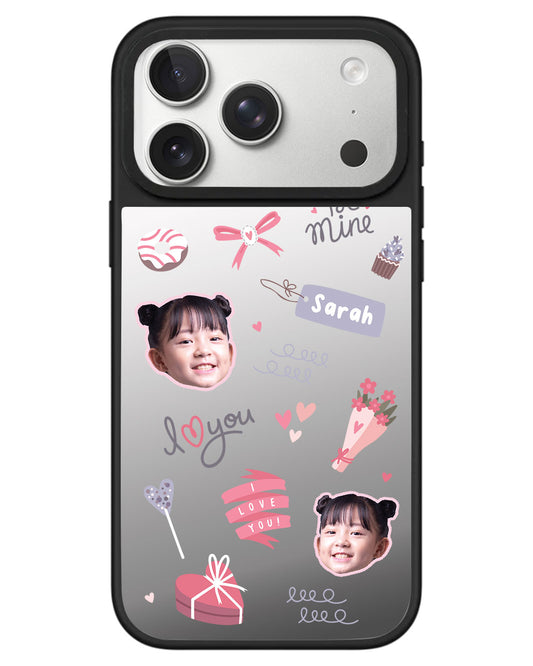 iPhone Mirror Grip - Face Grid Lovely