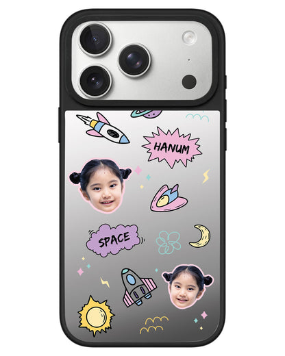iPhone Mirror Grip - Face Grid Space
