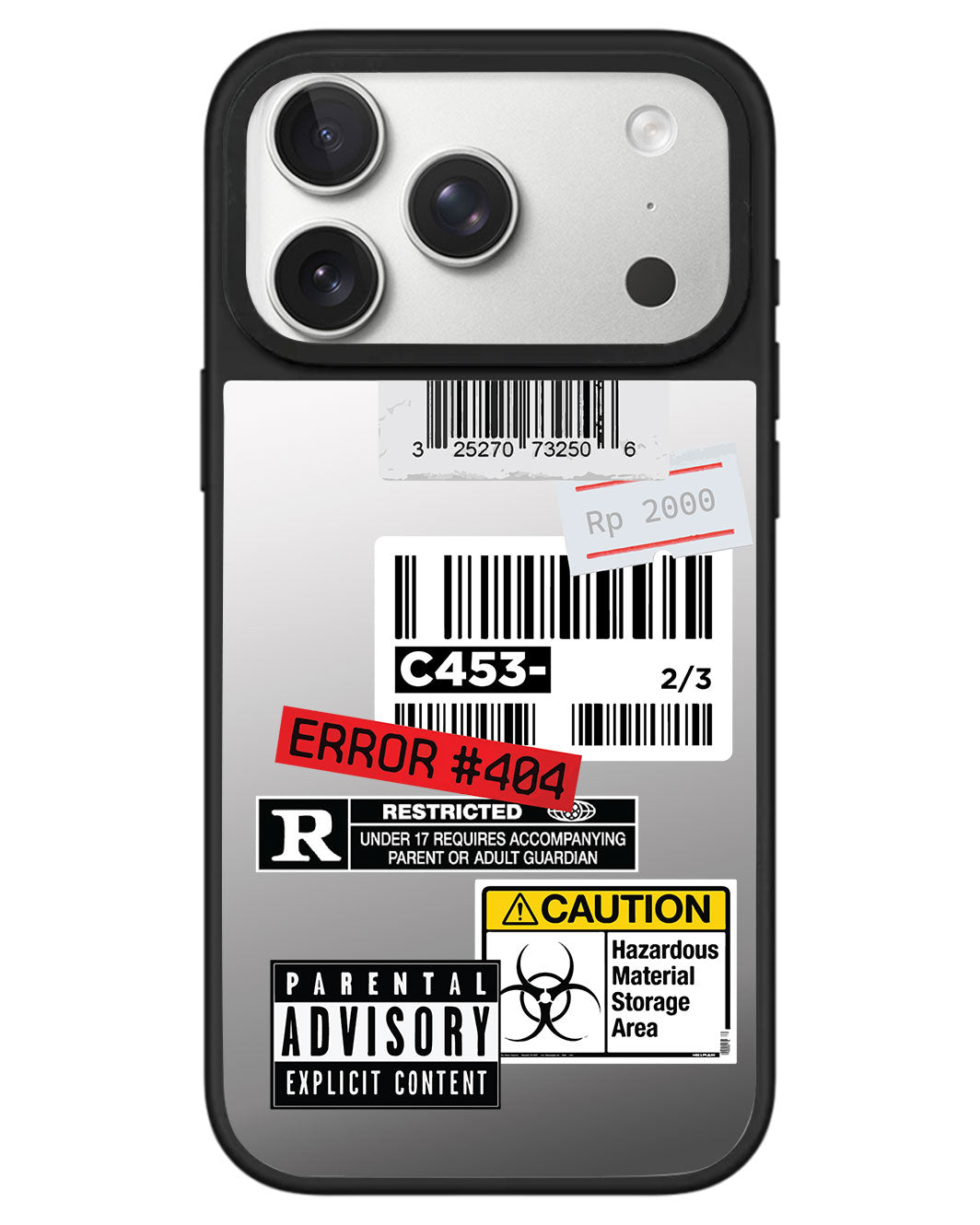 iPhone Mirror Grip - Label Sticker Pack