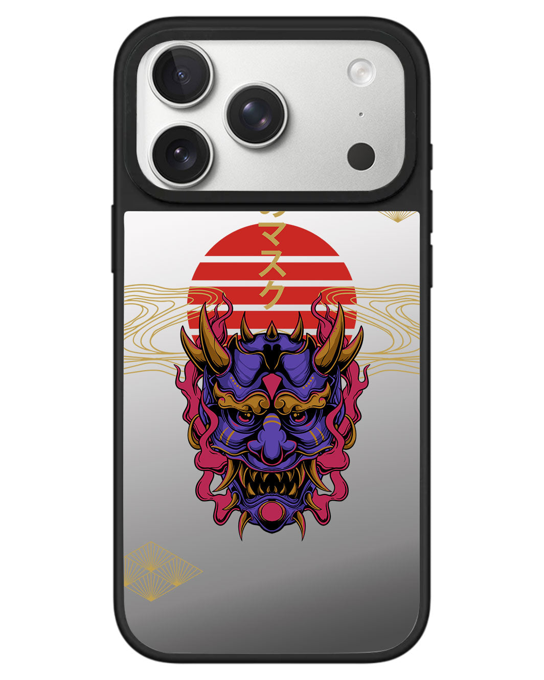 iPhone Mirror Grip - Oni Mask