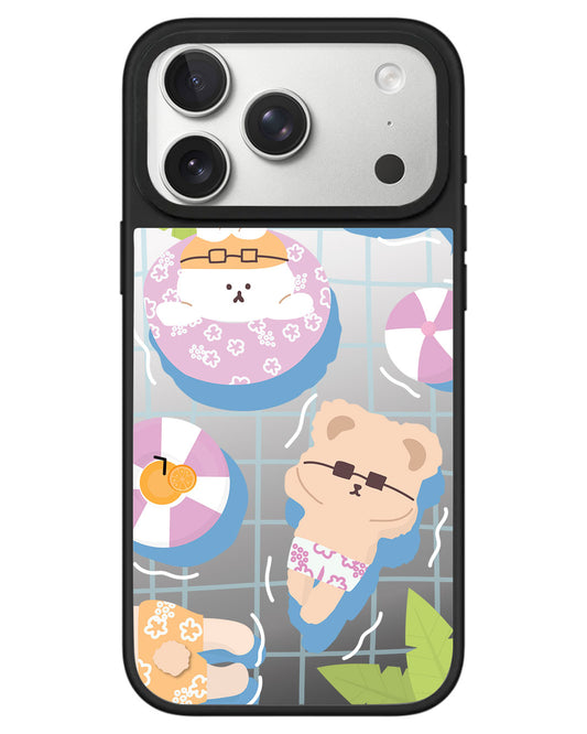 iPhone Mirror Grip - Pool Party Pink