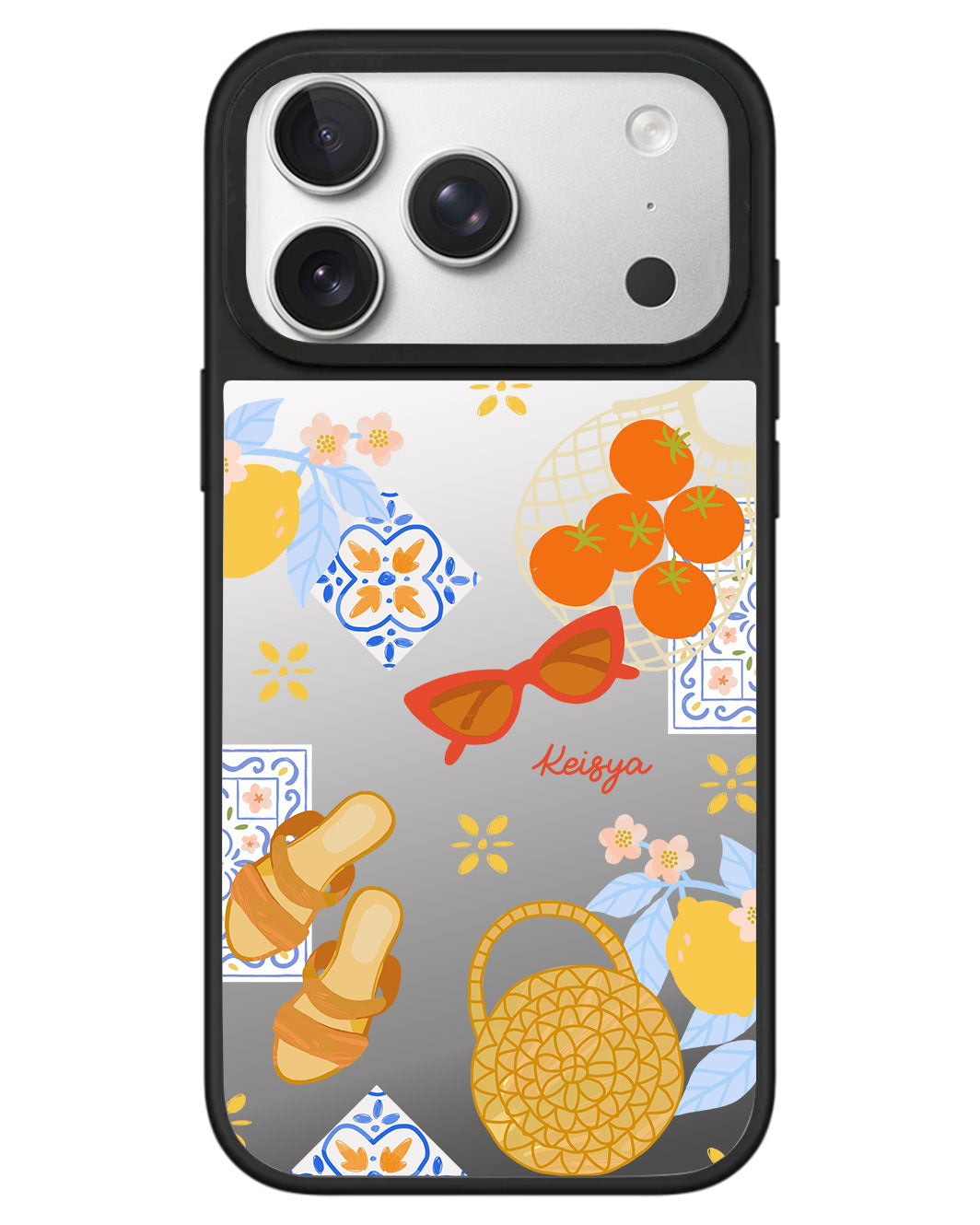 iPhone Mirror Grip - Santorini