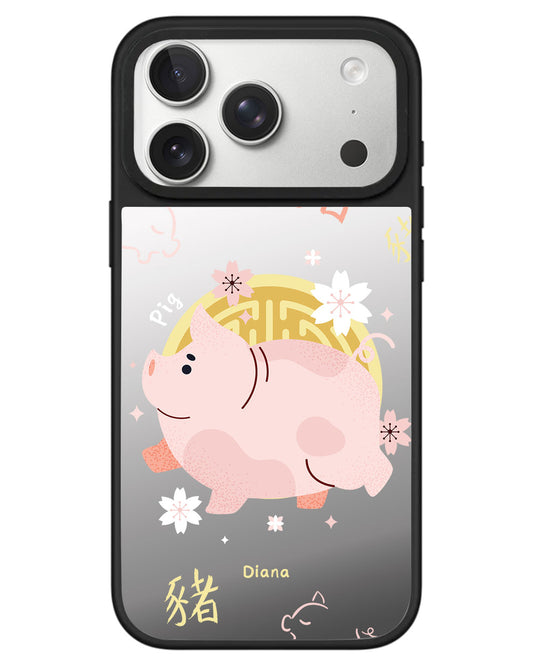 iPhone Mirror Grip - Pig (Chinese Zodiac / Shio)