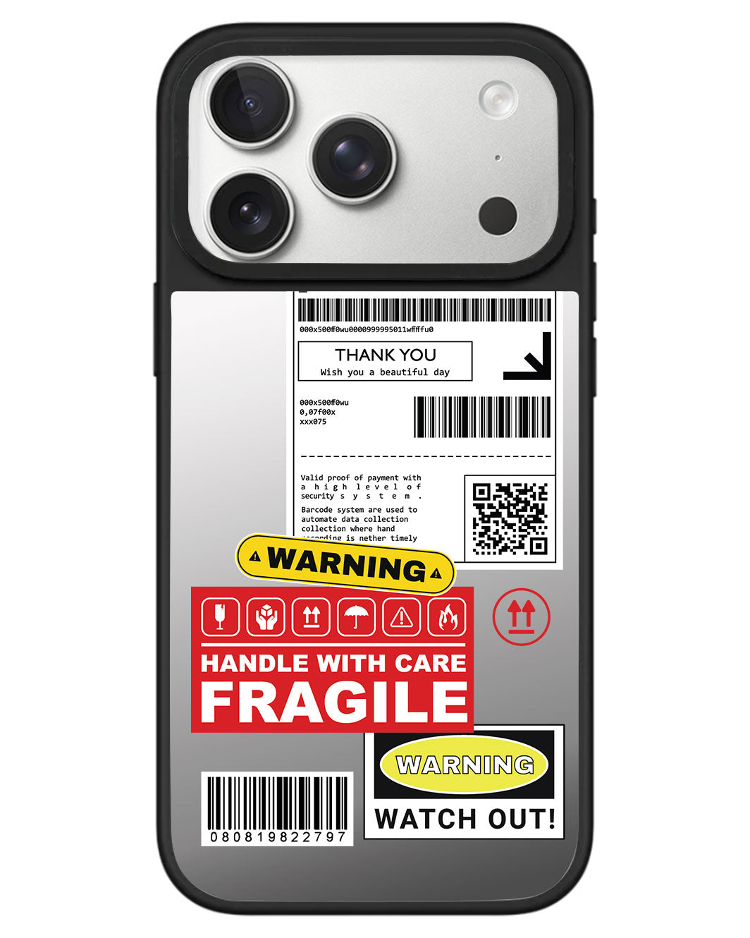 iPhone Mirror Grip - Shipping Label