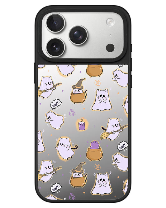iPhone Mirror Grip - Spooky Cat