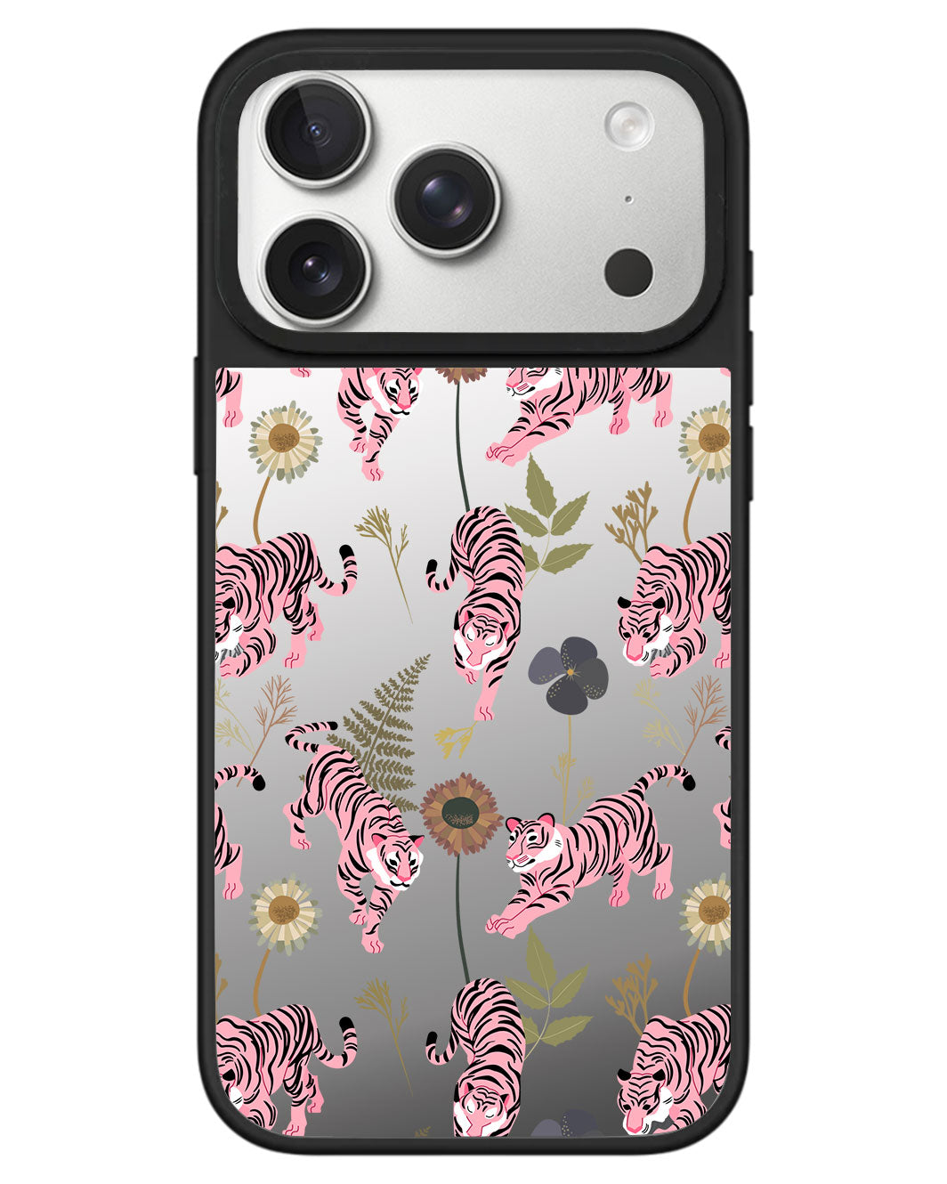 iPhone Mirror Grip - Tigre Rosa