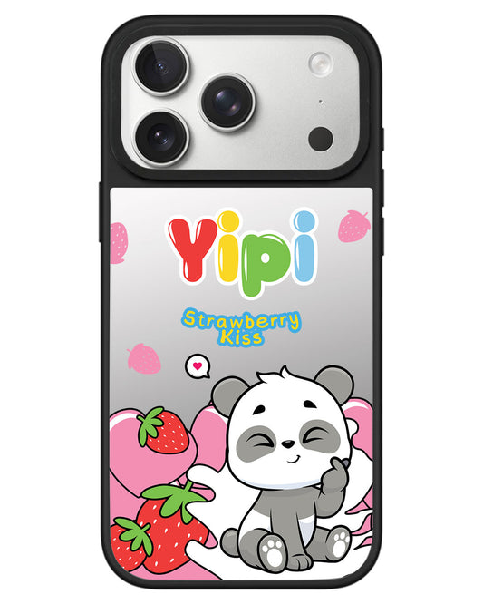 iPhone Mirror Grip - Yipi Strawberry Kiss