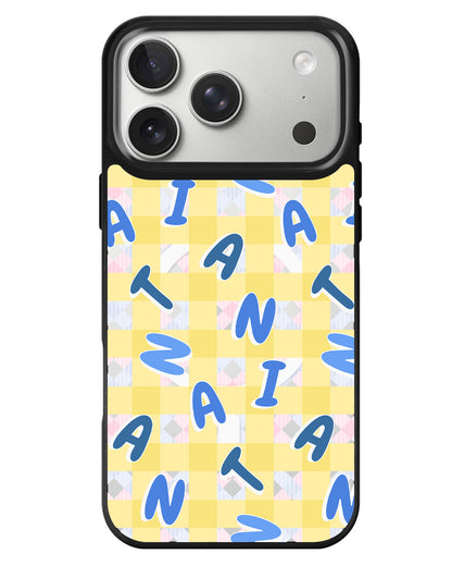 iPhone Rearguard MagSwap - Checkered Monogram 3.0