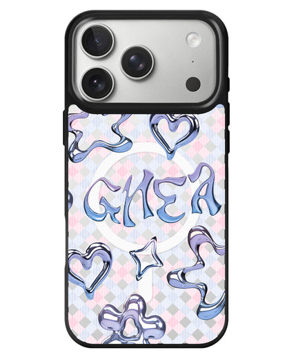 iPhone Rearguard MagSwap - Chrome Monogram 1.0