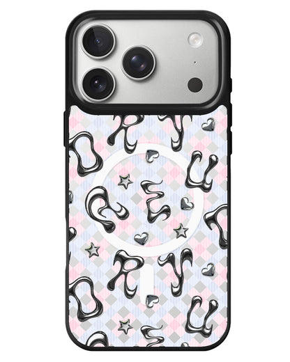iPhone Rearguard MagSwap - Chrome Monogram 2.0