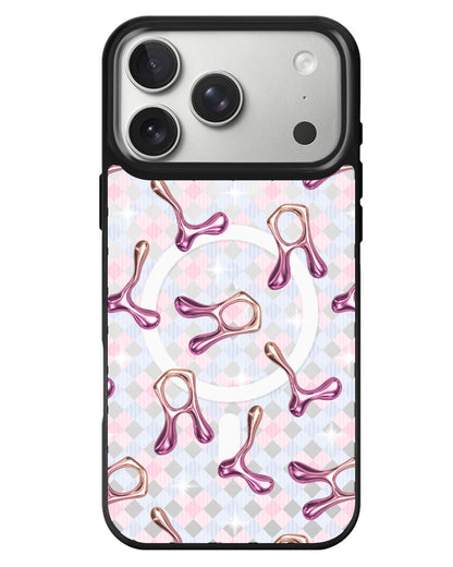 iPhone Rearguard MagSwap - Chrome Monogram 3.0