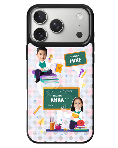 iPhone Rearguard MagSwap - Face Grid Dream Teacher