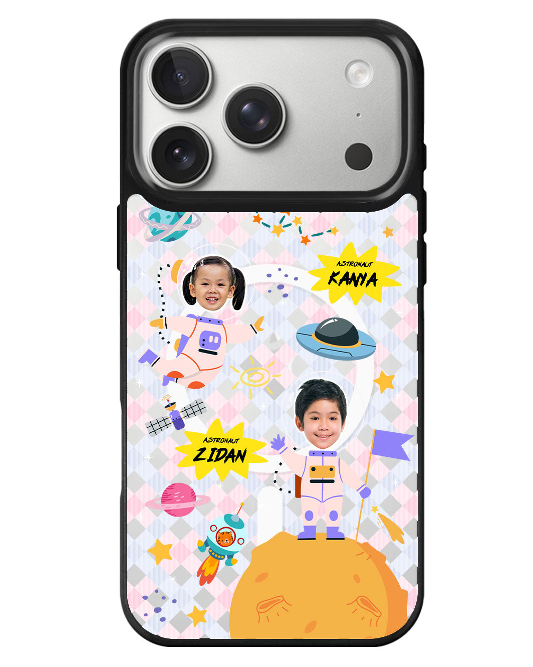 iPhone Rearguard MagSwap - Face Grid Dream Astronaut