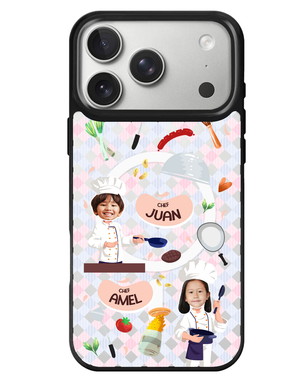 iPhone Rearguard MagSwap - Face Grid Dream Chef
