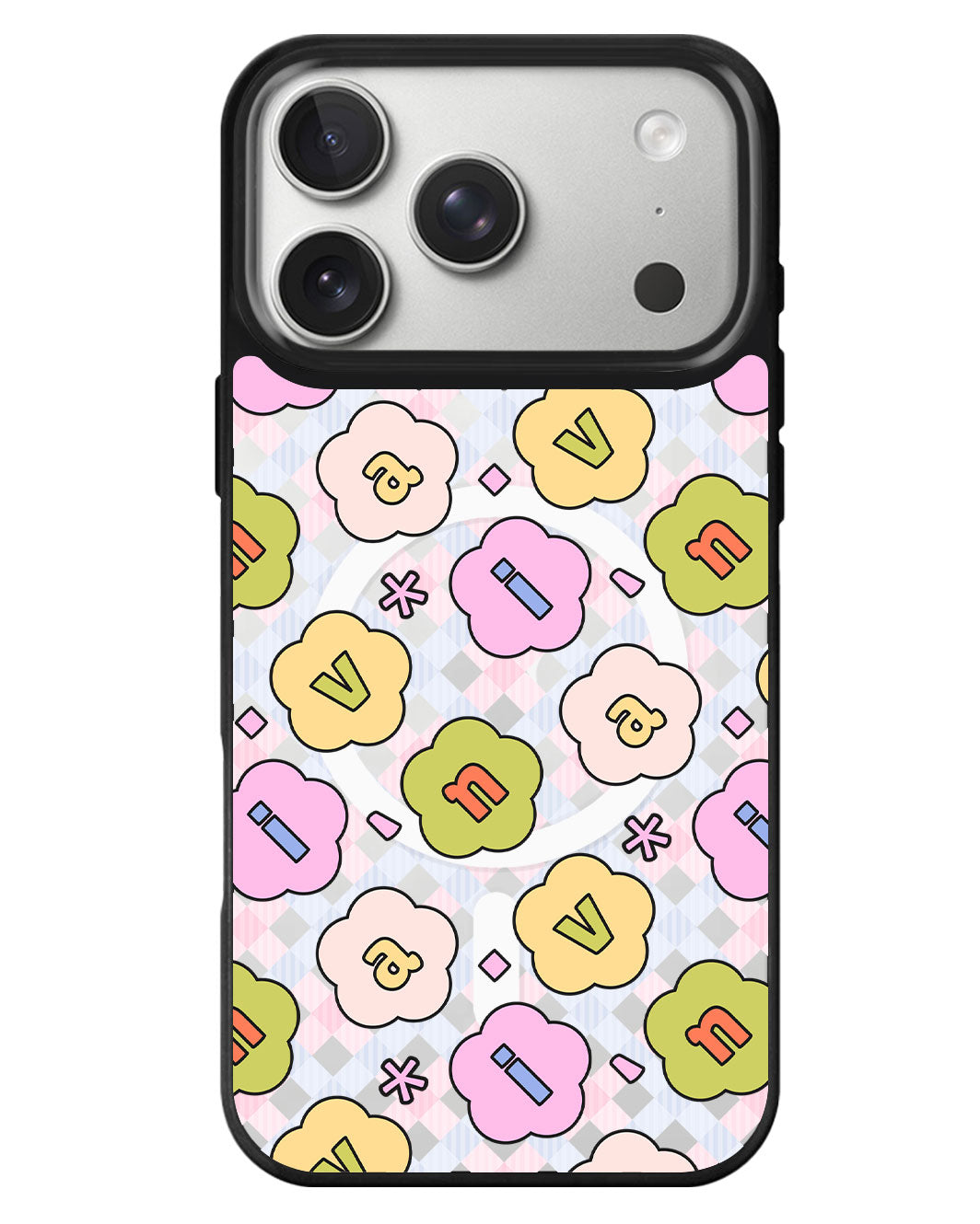 iPhone Rearguard MagSwap - Flower Petals Monogram 1.0