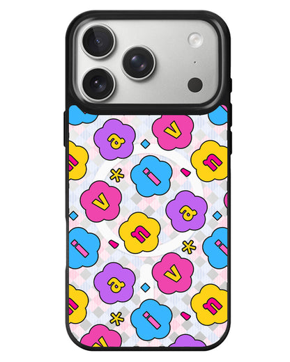 iPhone Rearguard MagSwap - Flower Petals Monogram 4.0