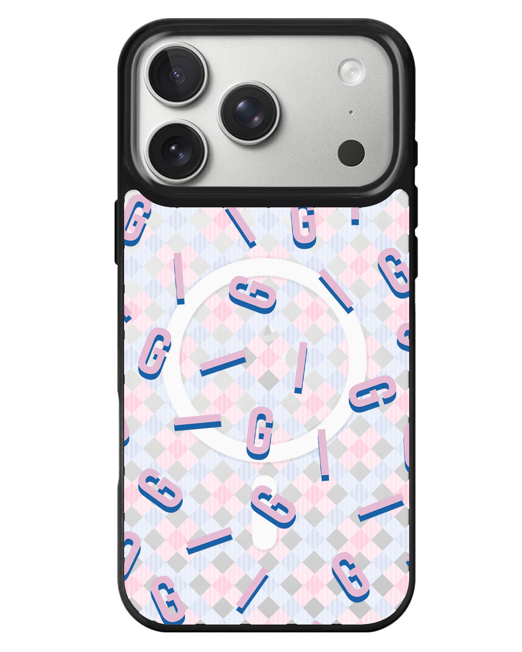 iPhone Rearguard MagSwap - Monogram 1.0 Cotton Candy