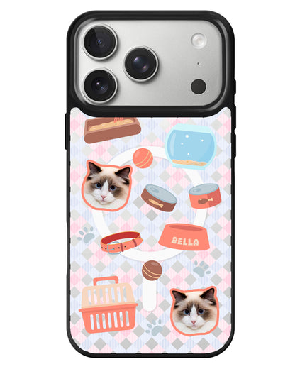 iPhone Rearguard MagSwap - Pet Grid Kitty Cozy Corner