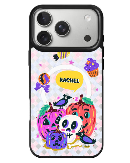 iPhone Rearguard MagSwap - Pumpkins Monster