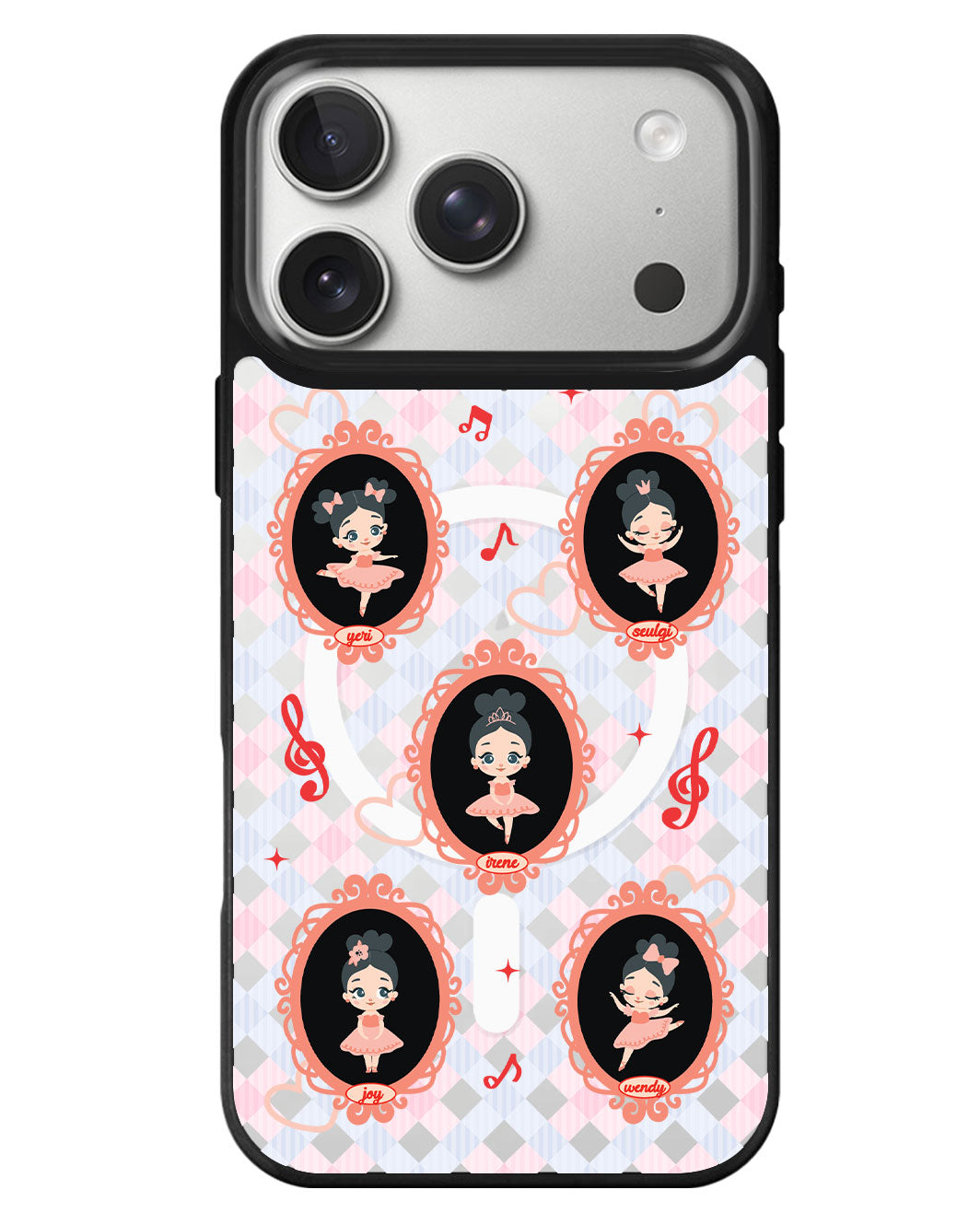 iPhone Rearguard MagSwap - Red Velvet Feel My Rhythm