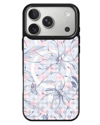 iPhone Rearguard MagSwap - Sketchy Flower & Butterfly 2.0